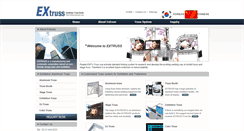 Desktop Screenshot of extruss.com